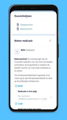 Medicatie Controle App android App screenshot 9