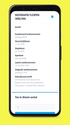 Medicatie Controle App android App screenshot 11