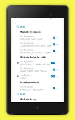 Medicatie Controle App android App screenshot 4